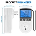 thumbnail image 3 of Energy Monitor Smart Plug, Wifi Outlet with Power Consumption Tracking & App Control Clearance - Goohae, 3 of 7