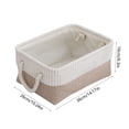 thumbnail image 3 of BAOPAI Foldable Storage Basket with Handles for Home Organization Clothing Toys Storage Durable and Easy to Clean, 3 of 6