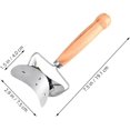 thumbnail image 2 of Alipis Dumpling Wrapper Skin Dough Cutter Steel Pastry Rolling Cutter Circle Roller Ravioli Maker Cookie Biscuit Mold, 2 of 8