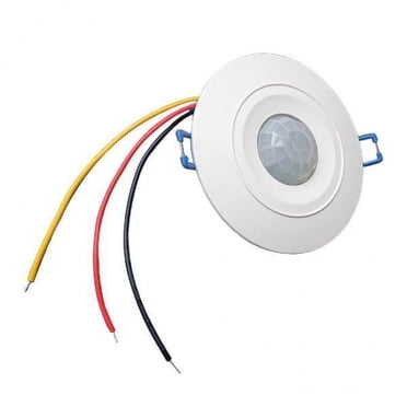 Abbracc Capteur de Mouvement d'Occupation PIR Encastré à 360 Degrés, Lot de 2-4, 2 Pcs