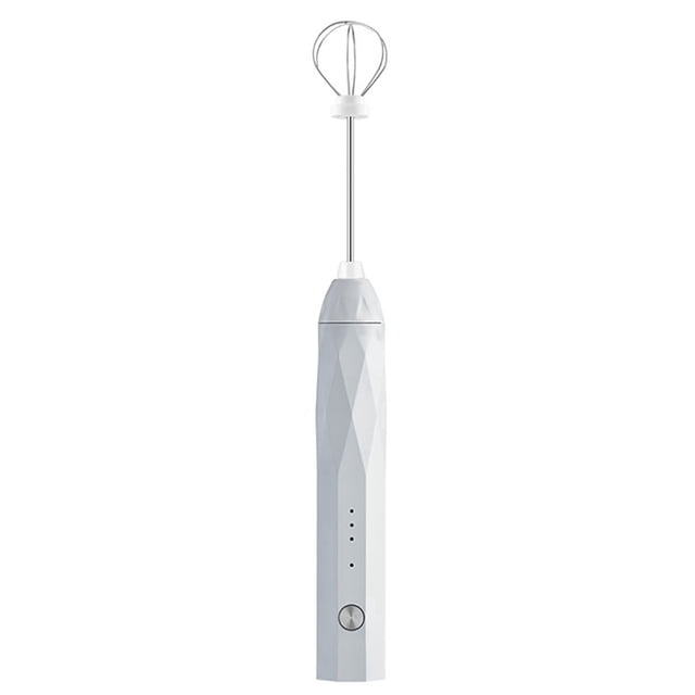 Coffee Frother Hand-held Adjustable Electric Milk Blender Egg Beater for Kitchen
