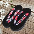 thumbnail image 3 of ZheElen Japanese Clogs Slippers Geta Sandals Flip Flops for Men Women 36 Black Round Size 36 1Set, 3 of 6