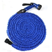 EASTIN 100ft Garden Hose Water Pipe  Durable Water Hose with 7 Function Nozzle  Portable Garden Hose for Gardening Lawn Car Pet Washing  Green