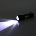 thumbnail image 4 of Handheld Light, Portable High Handheld Flashlight, Lightweight USB Rechargeable COB Lamp Emergency Cycling For Camping Hiking, 4 of 8