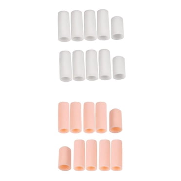 20 Pcs. Protège-Doigts en Silicone Protège-Doigts Manchons pour Doigts Couvre-Doigts