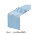 thumbnail image 3 of TopLLC Home Decor, Room Decor, Wall Decor Table Flag Glitter Wedding Glitter Table Flag For Wedding Parties 12x71 Inches In A Variety Of Colors Polyester t able fl ag, 3 of 6