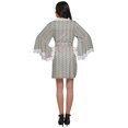 thumbnail image 4 of Moomaya Printed Robe For Women Dressing Gown Short Cotton Summer Bathrobe, 4 of 6