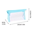 thumbnail image 2 of Vaidha Sac à Crayons Transparent de Mode Étudiant Sac de Rangement de Papeterie Grande Capacité Sac de Rangement pour Examen, 2 of 2