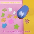 thumbnail image 3 of Hole Puncher Paper Punchers Circle Cards Labor-saving Decoration Tool Accessories Easy and Fast Manual Tools Consistent Design four leaves, 3 of 6