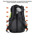 thumbnail image 4 of Waterproof Bag Backpack, 50L Sports Backpack Large Capacity Cycling Backpack, for Cycling Camping, 4 of 8