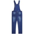 thumbnail image 2 of KIDSCOOL SPACE Salopette en Denim Extensible avec Poches (Unisexe 13-14 Ans), 2 of 7