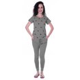 thumbnail image 1 of Moomaya Nightwear Set Watermelon Embroidery Slimfit Pyjamas Sleepwear 2 Pcs Set, 1 of 6