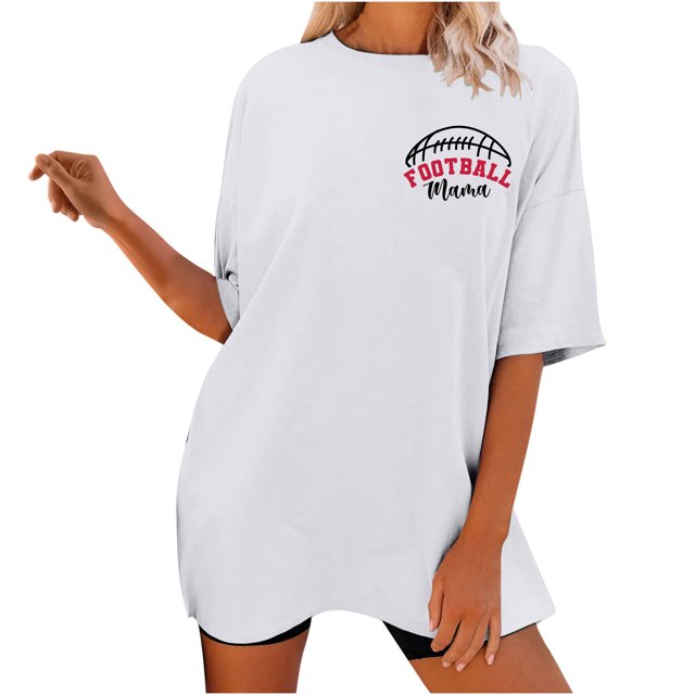 Birdeem T-Shirt Imprimé à Manches Courtes Col Rond Décontracté pour Femmes