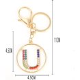 thumbnail image 3 of Letter Keychain,26 Letters A-Z Decorative Letter Keychain,Name Keychain for Women Girls Men Teenager Gift, 3 of 5