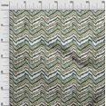 thumbnail image 2 of oneOone Cotton Poplin Fabric Chevron Flame Stitch_Printed Craft Fabric BTY 42 Inch Wide, 2 of 4