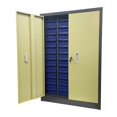 thumbnail image 4 of 48 Medium Drawers Parts Cabinet Tools Parts Storage Organizer with Door, 4 of 11