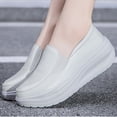 thumbnail image 5 of LSLJS Chaussures de Marche Légères et Souples à Bout Rond à Semelle Compensée Unies pour Femmes, Espadrilles Décontractées, Espadrilles pour Femmes, 5 of 5