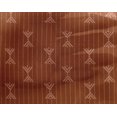thumbnail image 4 of oneOone Georgette Viscose Fabric Stripe & Arrow Block Printed Fabric 1 Yard 42 Inch Wide, 4 of 4