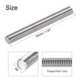 thumbnail image 3 of Unique Bargains M6 x 50mm Fully Threaded Rod 304 Stainless Steel Right Hand Threads 15 Pack, 3 of 4