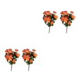 thumbnail image 1 of mmirethe 2x Low Maintenance Realistic Appearance Faux Flowers And Plants Wide Application sunset glow 2Set, 1 of 6