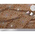 thumbnail image 3 of Soimoi Polyester Crepe Fabric Paisley Panel Print Fabric by The Yard 52 Inch Wide, 3 of 3