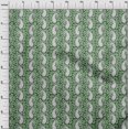 thumbnail image 4 of oneOone Silk Tabby Green Fabric Block Craft Projects Decor Fabric Printed By The Yard 42 Inch Wide-8M, 4 of 5
