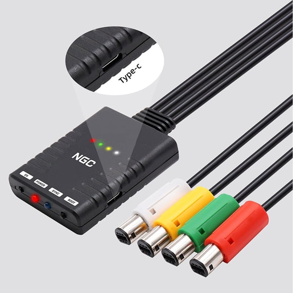 Controller Adapter, ESP32 Chip Configured Buttons Easy Pairing Game Handle Converter High Sensitivity Professional Reset Button for Game Consoles
