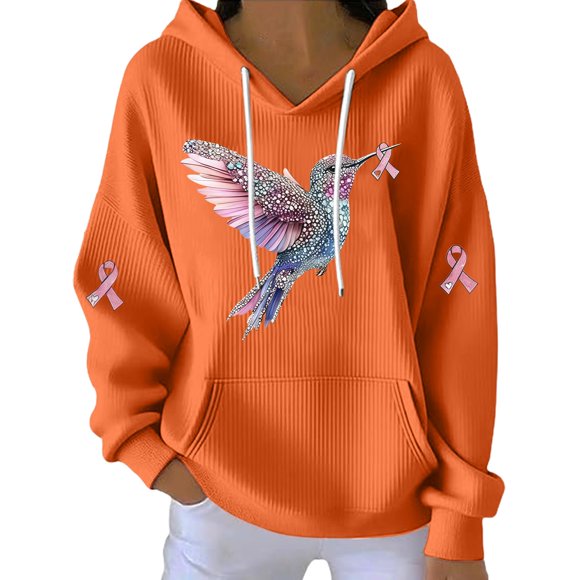 WZXFASHION Kind Mind Wear Breast Cancer Tee In We Wear Sweatshirt Clearance Items fleece zip up hoodie