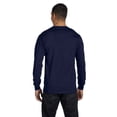 thumbnail image 3 of Hanes Men`s 5.2 oz COMFORTSOFT HEAVYWEIGHT T-Shirt, M, Navy, 3 of 4
