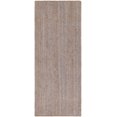 thumbnail image 2 of Aizza Trends 2.6x5 Ft Gray Jute Area Rug, Boho Chic Natural Jute Area Rug - Hand-Braided, Rustic Farmhouse Decor for Living Room Carpet,, 2 of 5