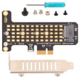 thumbnail image 2 of 1X To 16X Riser Card SSD M.2 NVMe To PCIe Adapter Desktop Fit, Efficient Heat Dissipation, For Bitcoin Mining Ethereum Mining, For 2230、2242、2260、2280, 2 of 8