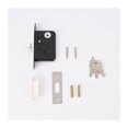 thumbnail image 3 of Sliding Door Lock - Indoor Portable Folding Invisible Lock with Handle for Bedroom Wooden Doors ,Easy to Use, 3 of 5