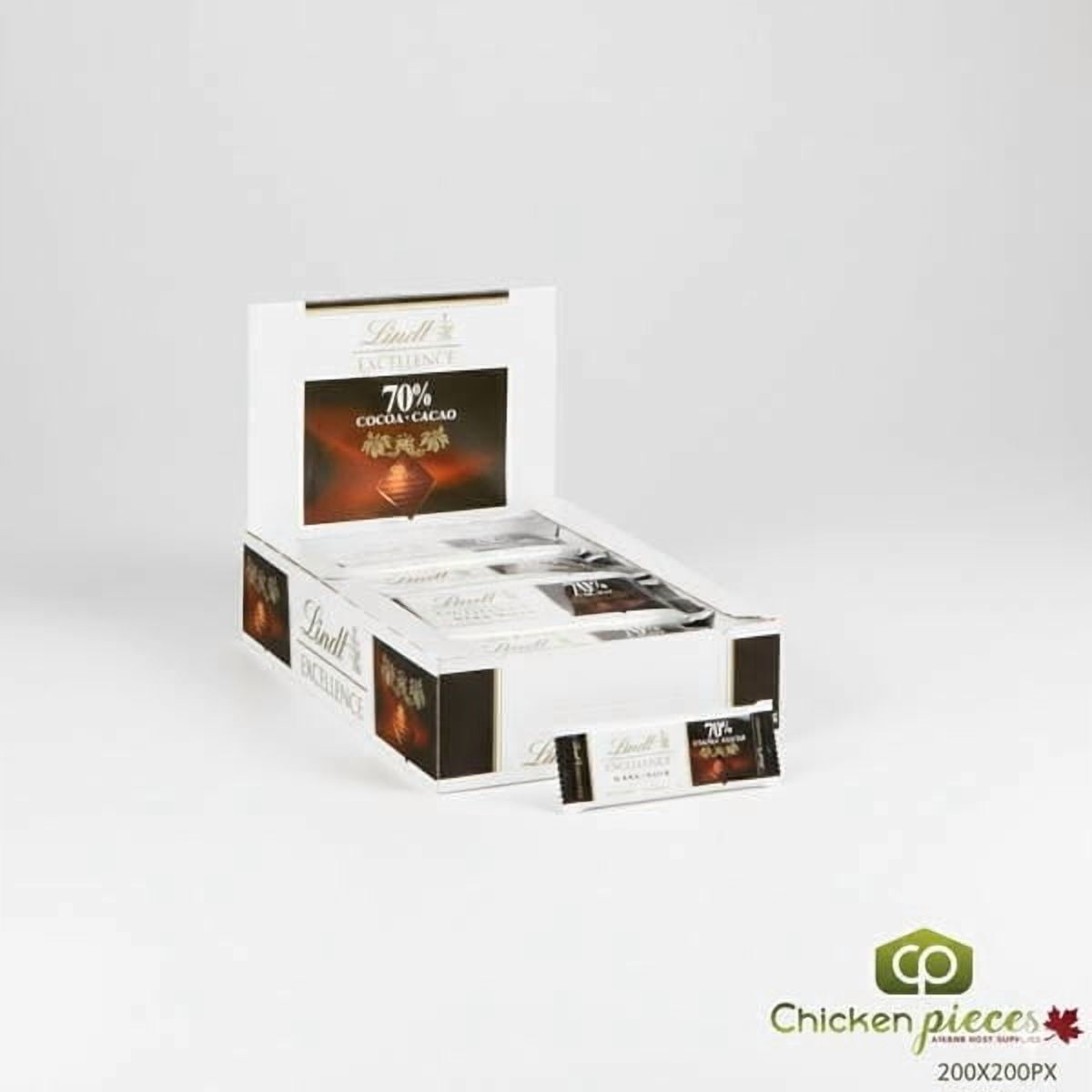 Lindt Chocolate Bar Excellence 70 35g/1.23 oz (24/CASE)