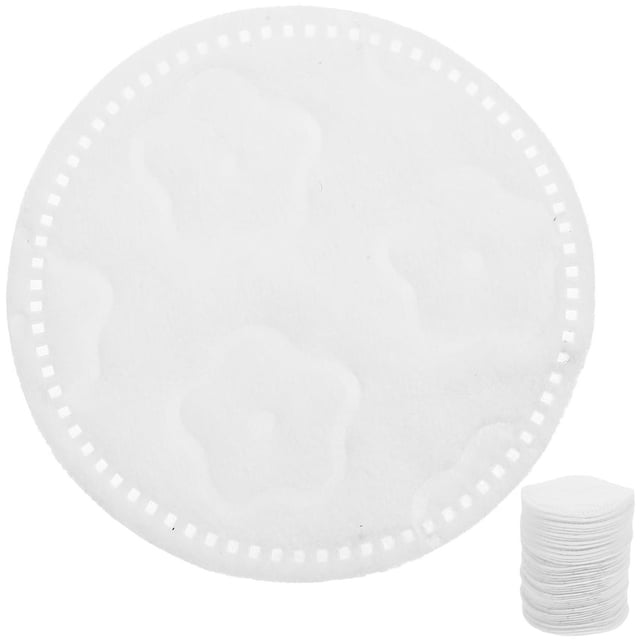 CUITING Tampons Exfoliants en Coton Ronds 100 Unités Tampons Démaquillants