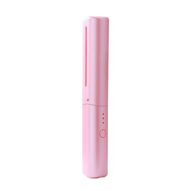 Xingzhi Fer à Lisser 2 en 1 Facile Anti-Brûlure Chauffage Rapide et Doux pour les Cheveux Tous Types de Cheveux Céramiques Rose