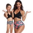 thumbnail image 3 of Girls Swimsuit High Waisted Two Pieces Bikini Set Swimwear Bathing Suits, 3 of 7
