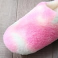 thumbnail image 4 of LSLJS Pantoufles en Coton pour Femmes, Pantoufles en Peluche Chaudes pour Femmes Chaussures d'Intérieur Automne et Hiver Semelle Souple Pantoufle de Sol, Pantoufles pour Femmes, Déco Maison, 4 of 6