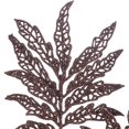 thumbnail image 2 of Vickerman L162815 Chocolate Sumac Glitter Leaf Spray - 22 in. - 6 per Bag, 2 of 6