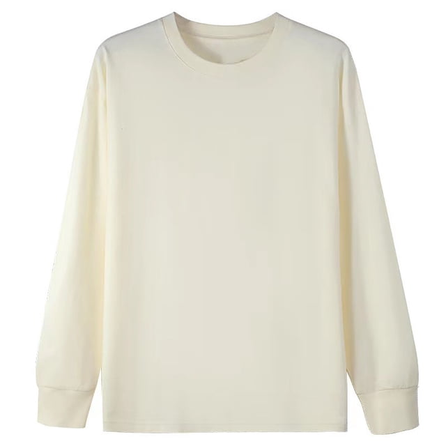 Yuyuzo Chandails en Molleton pour Femmes Manches Longues Col Rond Décontracté Confortable Automne Hiver Chandail Oversize
