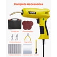 thumbnail image 3 of VEVOR Plastic Welder 220W Plastic Welder Gun Kit with 800 Staples & 56 Rods, 3 of 9