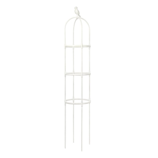 Stands Climbing Vine Rack Garden Trellis Shelf Durable Clematis Height 59In Steel Tomatoes Rose Plant Support Frame