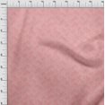thumbnail image 4 of oneOone Silk Tabby Blush Pink Fabric Geometric Sewing Craft Projects Fabric Prints By Yard 42 Inch Wide, 4 of 4