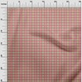 thumbnail image 2 of oneOone Georgette Viscose Fabric Madras Check Print Fabric BTY 42 Inch Wide, 2 of 4