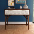 thumbnail image 2 of Steve Silver Ginny Burnished Walnut Solid Acacia Wood Console Table, 2 of 5