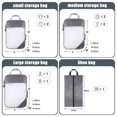 thumbnail image 3 of Clothes Storage Bag 4 Set Compression Packing Cubes, Travel Luggage Organizers and Storage Packing Cubes Clothes Storage Bag Clothes Storage Bag, 3 of 6