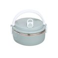 thumbnail image 3 of 700ml 1 Layer Round Food Lunch Box Stainless Steel Lunch Box Lunch Box Food Storage Box Childrens Lunch Box Hot Food, 3 of 8