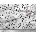thumbnail image 2 of Soimoi Poly Georgette Fabric Easter Island Statue Face Print Fabric by Yard 42 Inch Wide, 2 of 3