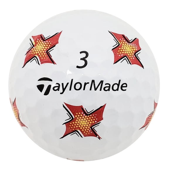 Mulligan - 36 Taylormade Tp5X Pix Mix Logo 4A Recycled Used Golf Balls