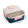thumbnail image 3 of Deal of the Day! Lunch Box Bento Lunch Box For Children Lunch Containers For Adults Leak Proof Microwaveable Feature, 3 of 6
