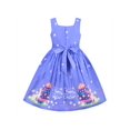 thumbnail image 2 of Robe Fille Violette Easter Lapin Œuf Marguerite Fleur Printemps Robe d'Été 12 Ans, 2 of 7